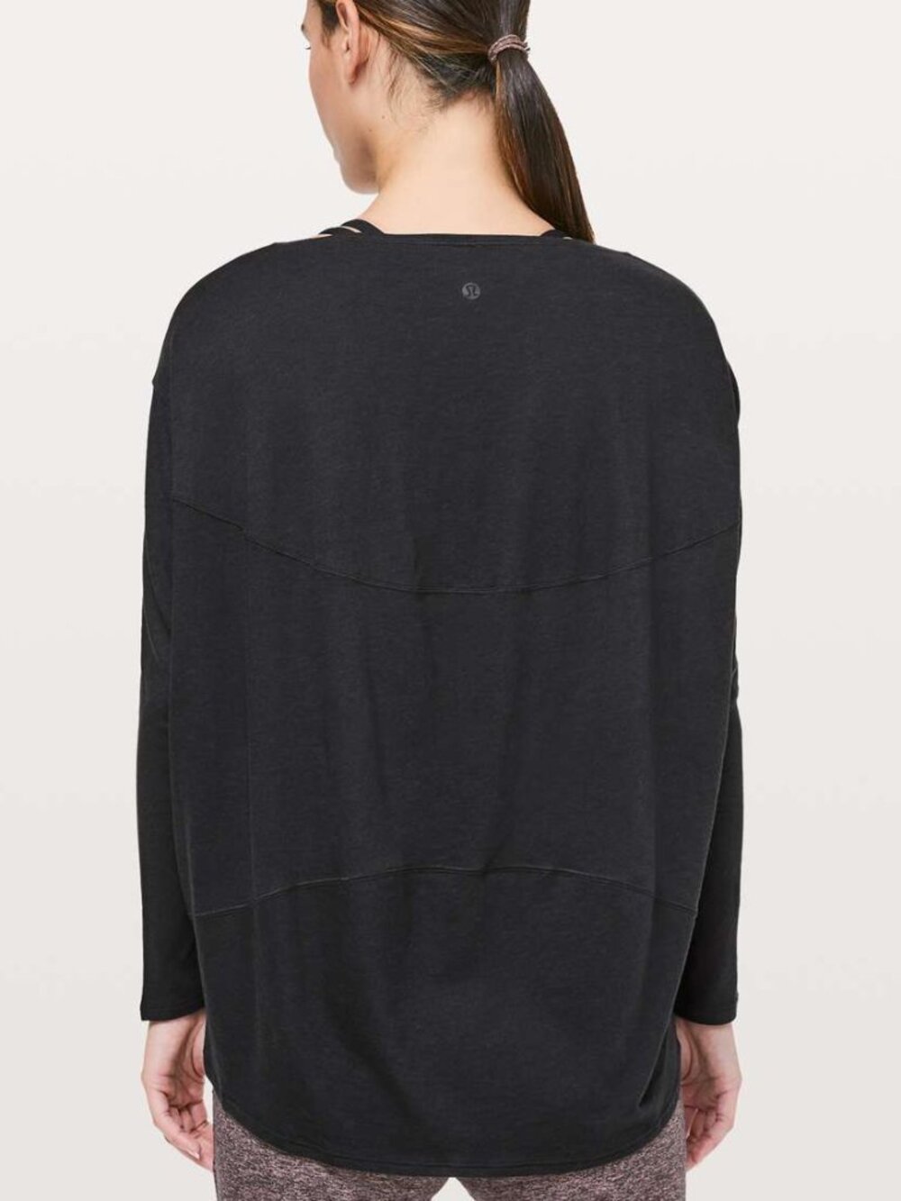 Lululemon Size 8? Back In Action Long Sleeve Tee Shirt